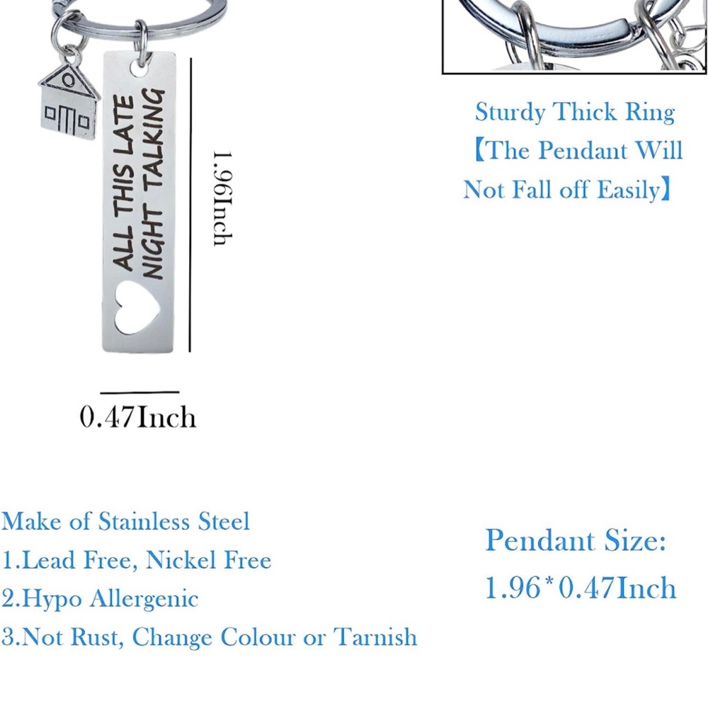 Harry Styles Two-Sided Keychain - Picture 3 of 5